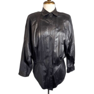 Par Originaux Pablo Top Size 7/8 Vintage 90's Dark Academia Genuine Leather